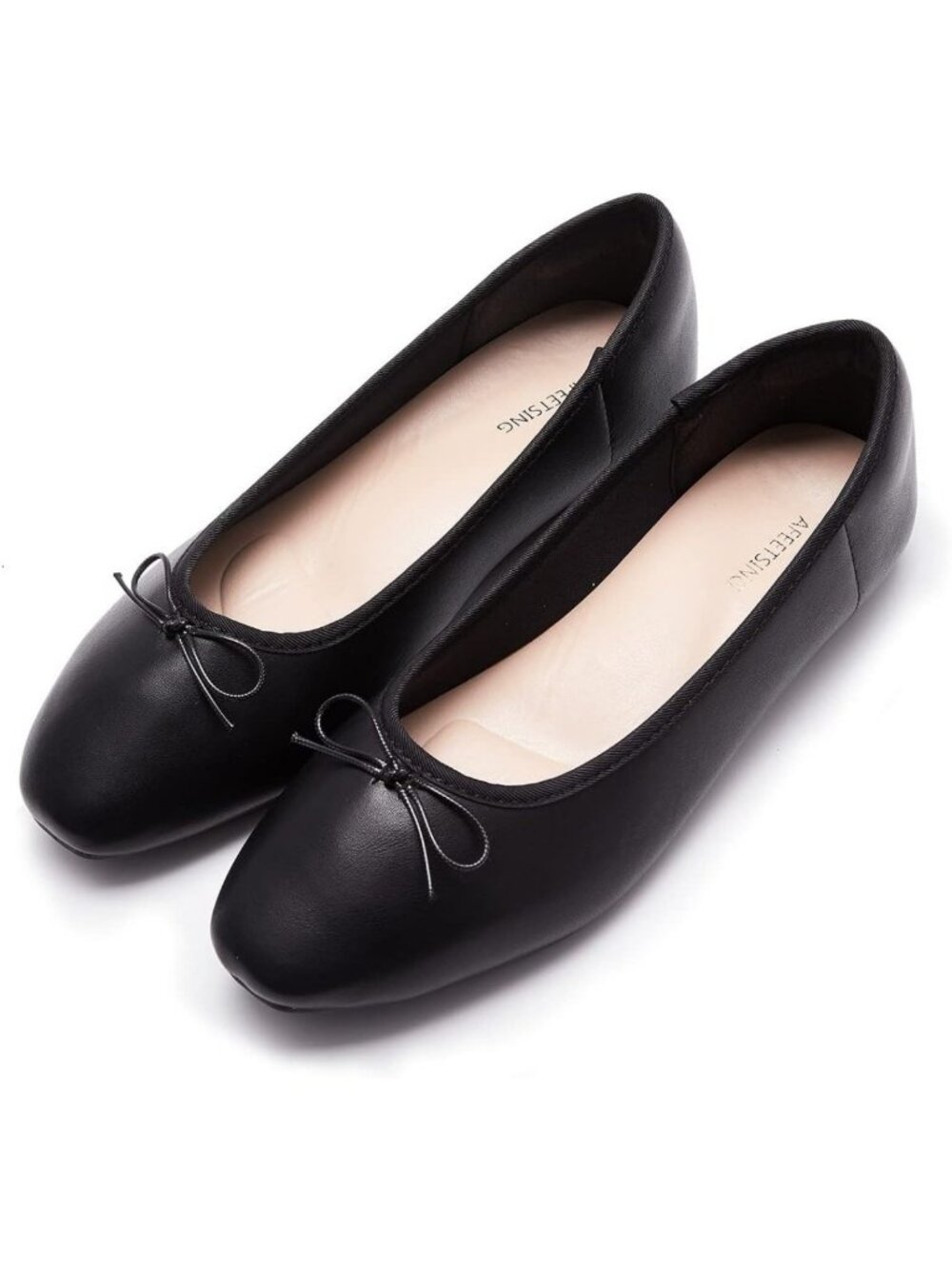 Stylish Round Toe Ballet Flats for Women | Comfortable Bow Dressy Shoes